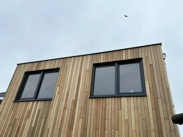 Dakopbouw met houten gevelbekleding, foto 12 van 16