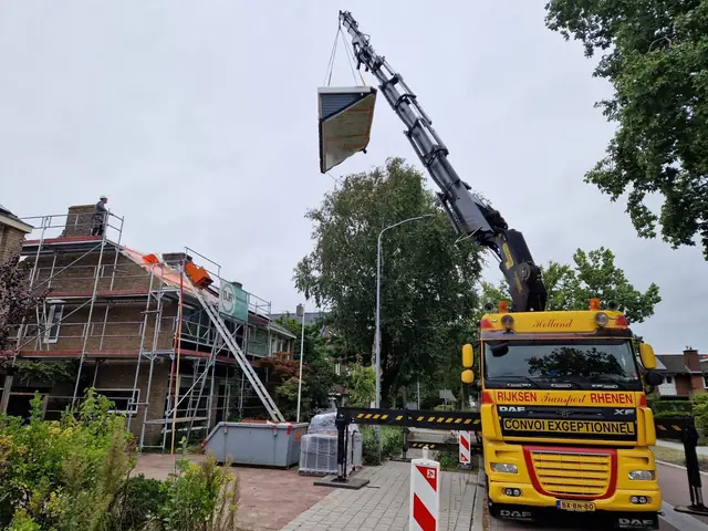 Prefab dakkapellen met groene gevelbekleding, foto 10 van 10
