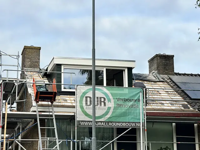 Prefab dakkapellen met groene gevelbekleding, foto 5 van 10