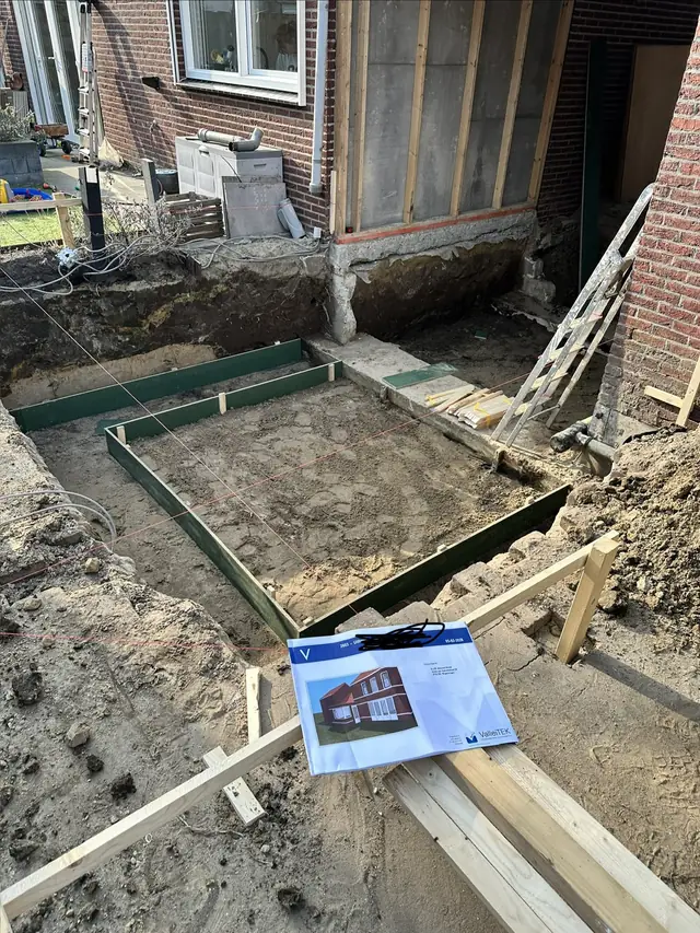 Woninguitbreiding van fundering tot afwerking, foto 2 van 26